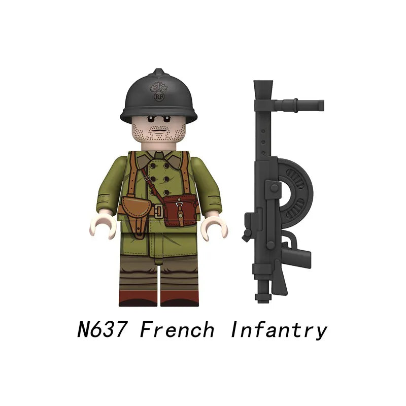Zestaw figurek Military - N-637
