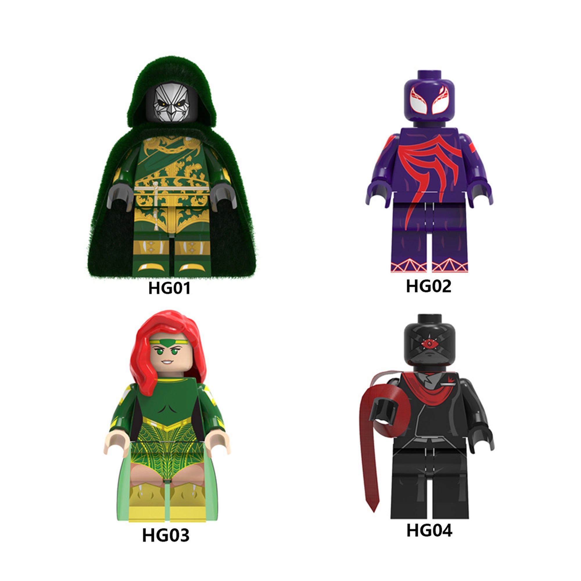 Zestaw figurek Super Hero - Zestaw x4