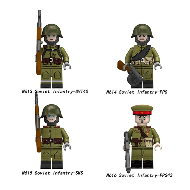 Zestaw figurek Military - Zestaw x4