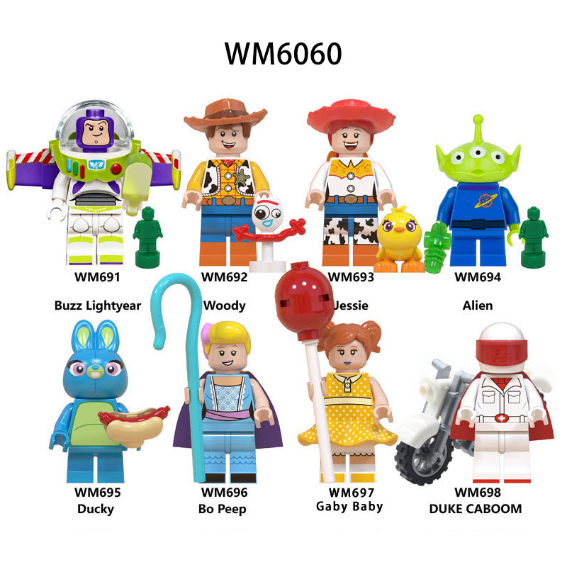 Zestaw figurek Toy Story - Zestaw x8