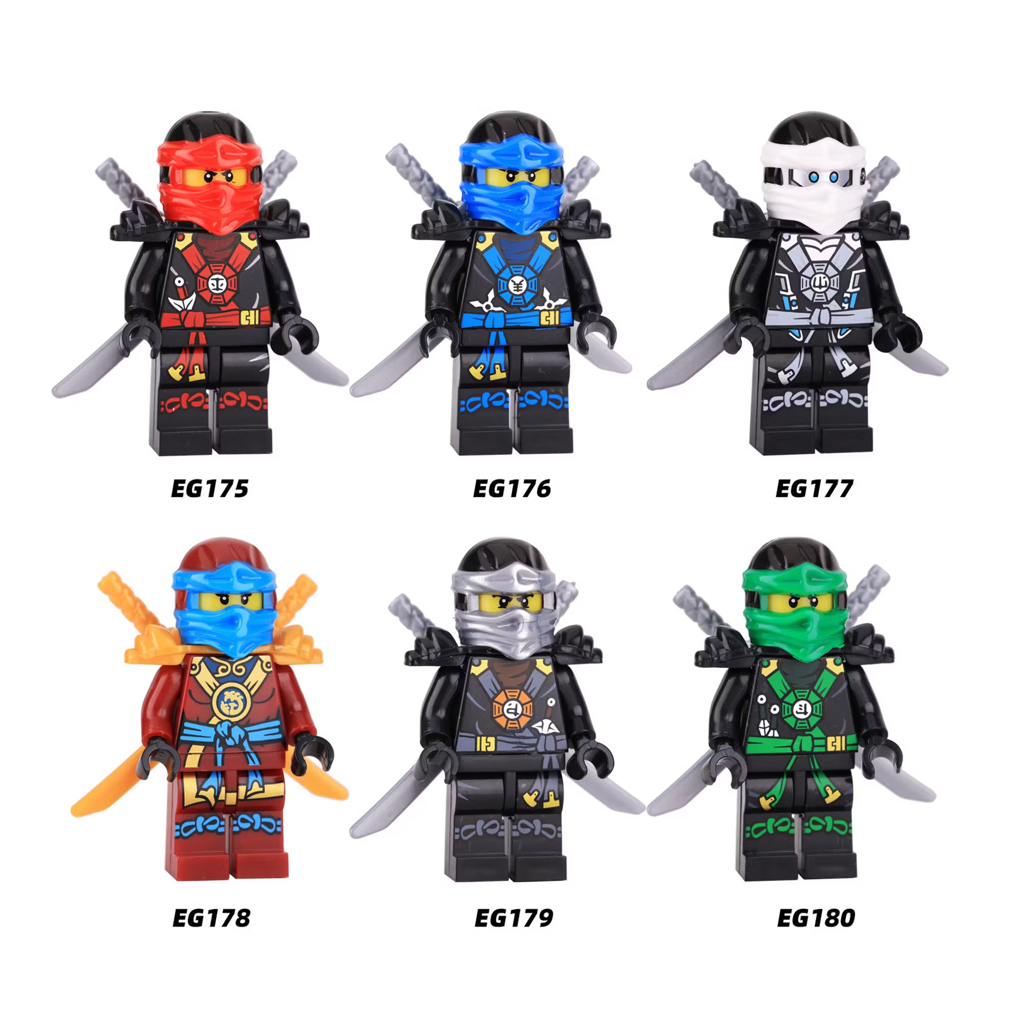 Zestaw figurek ninjago
