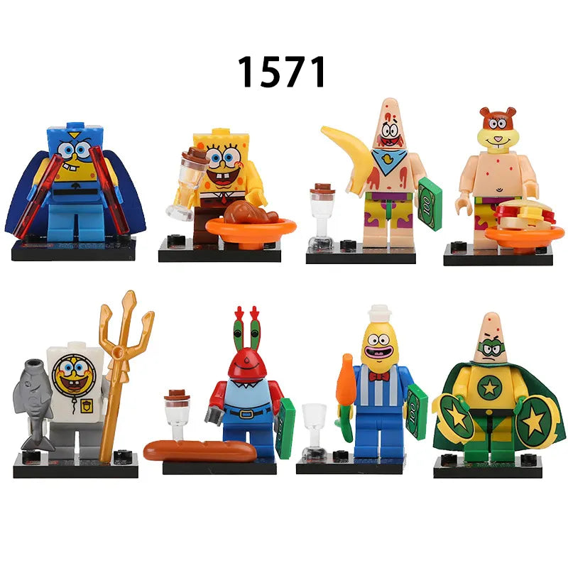 Zestaw figurek SpongeBob SquarePants - Zestaw