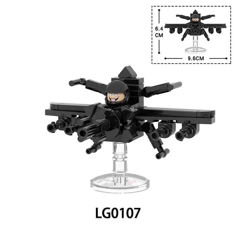 Zestaw figurek Skibidi Toilet - LG-0107