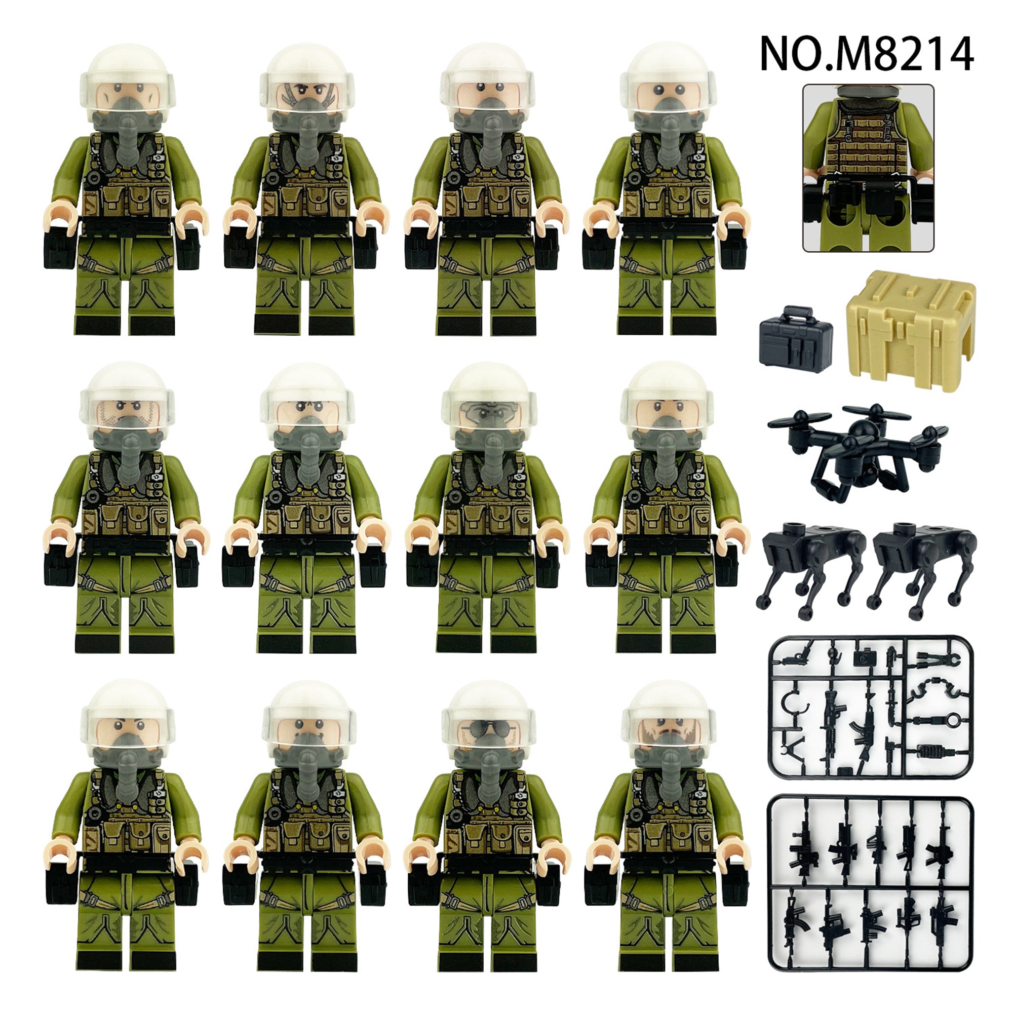 Zestaw figurek Military - Zestaw