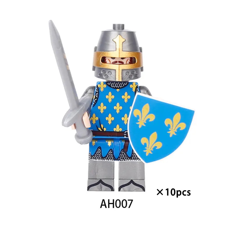 Zestaw figurek Medieval - AH007