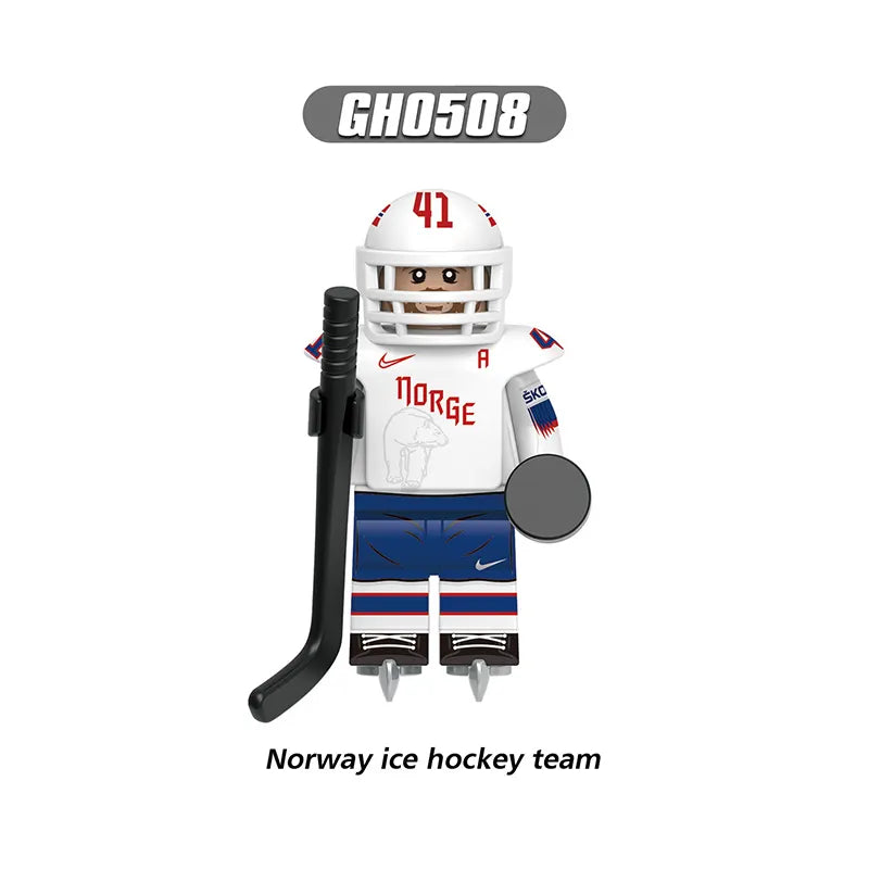 Zestaw figurek Ice Hockey Team - G-0508