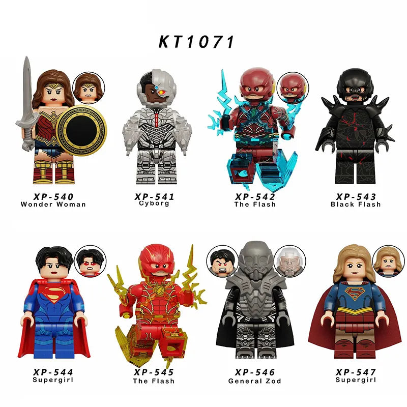 Zestaw figurek Super Hero - Zestaw x8