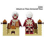 Zestaw figurek attack on titan