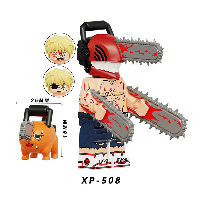 Zestaw figurek chainsaw man