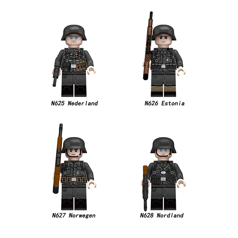 Zestaw figurek Military - Zestaw x4