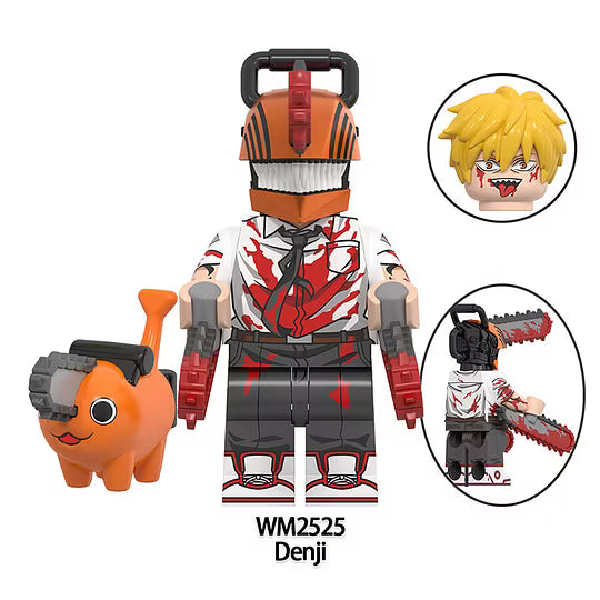 Zestaw figurek chainsaw man