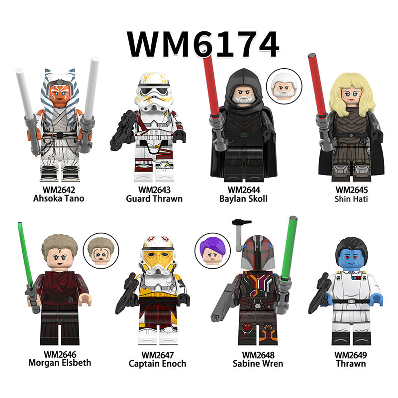 Zestaw figurek Star War - Zestaw x8