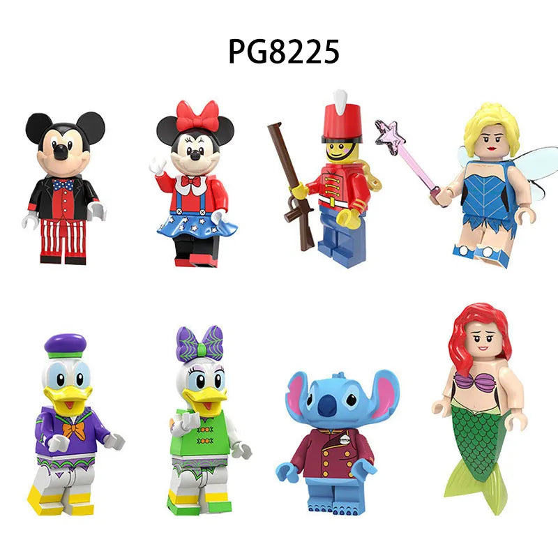 Zestaw figurek Minifigures - Zestaw x8