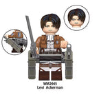 Zestaw figurek attack on titan