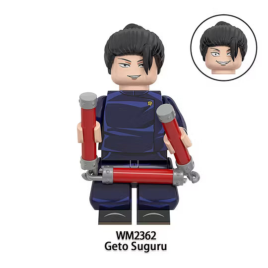 Zestaw figurek jujutsu kaisen