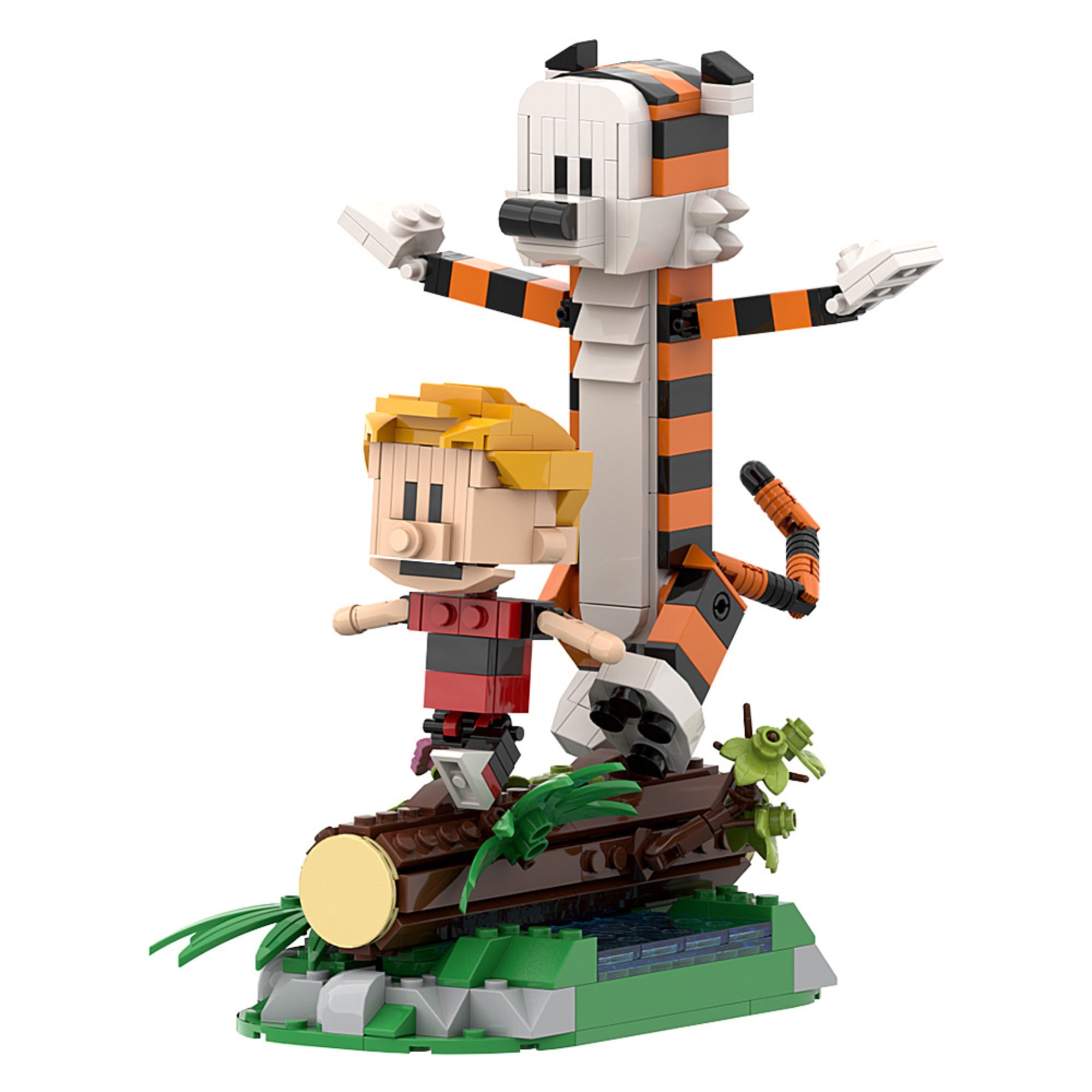 Zestaw klocków Calvin and Hobbes