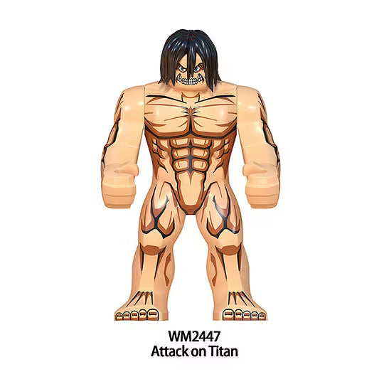 Zestaw figurek attack on titan