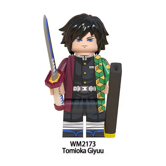 Zestaw figurek demon slayer