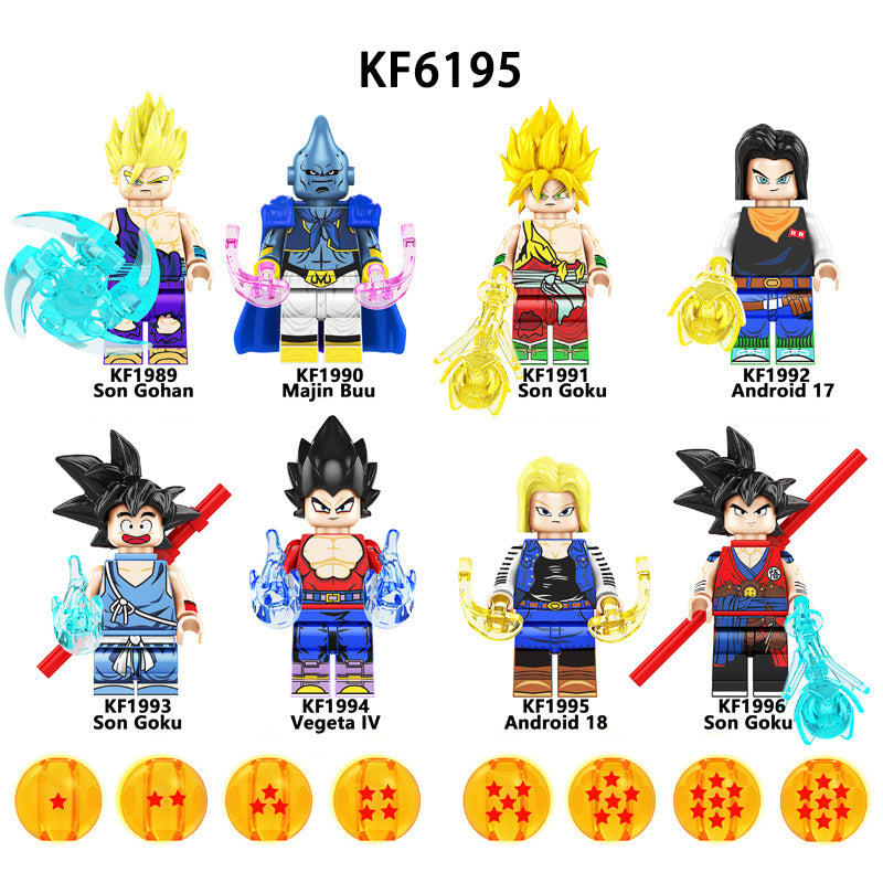 Zestaw figurek Dragon Ball - Zestaw x8