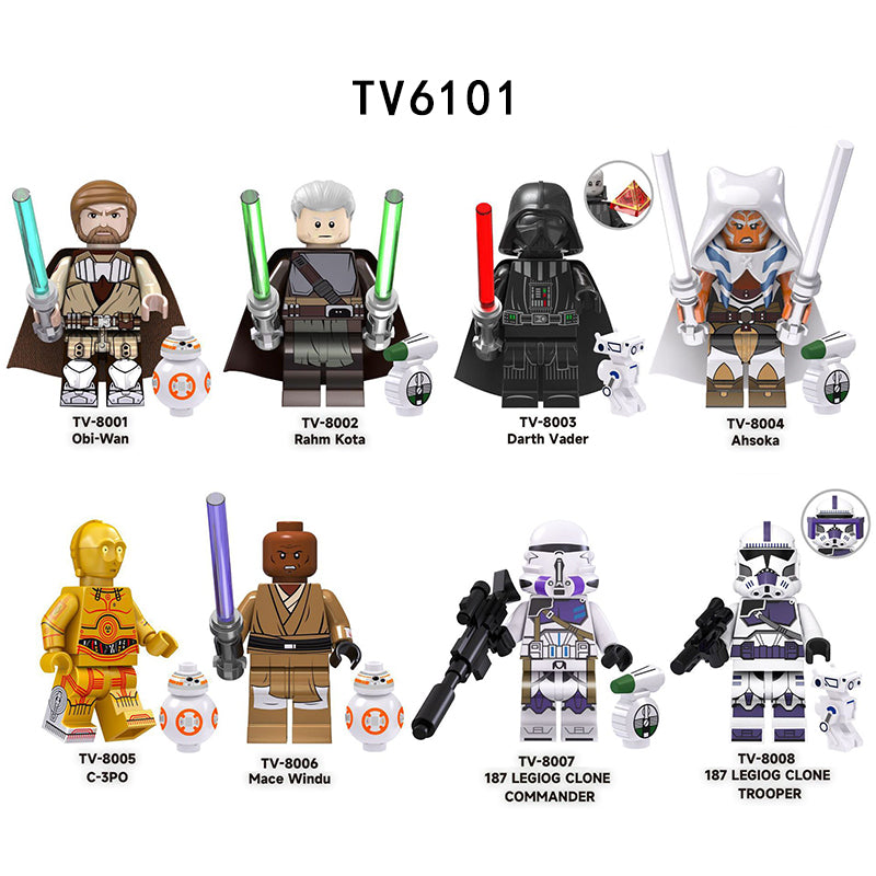 Zestaw figurek Star War - Zestaw x8