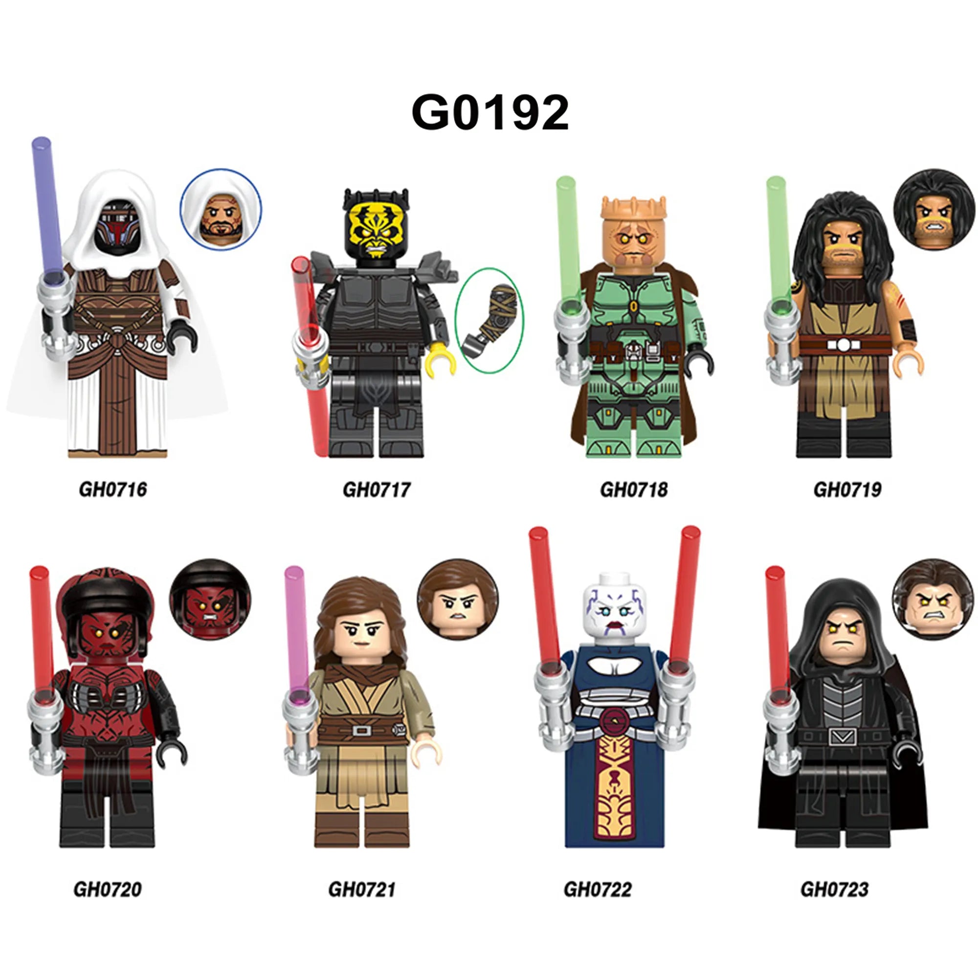 Zestaw figurek Pre-Sale Single-Sale The Star War - Zestaw x8
