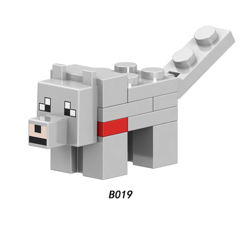 Zestaw figurek Minecraft - B-019
