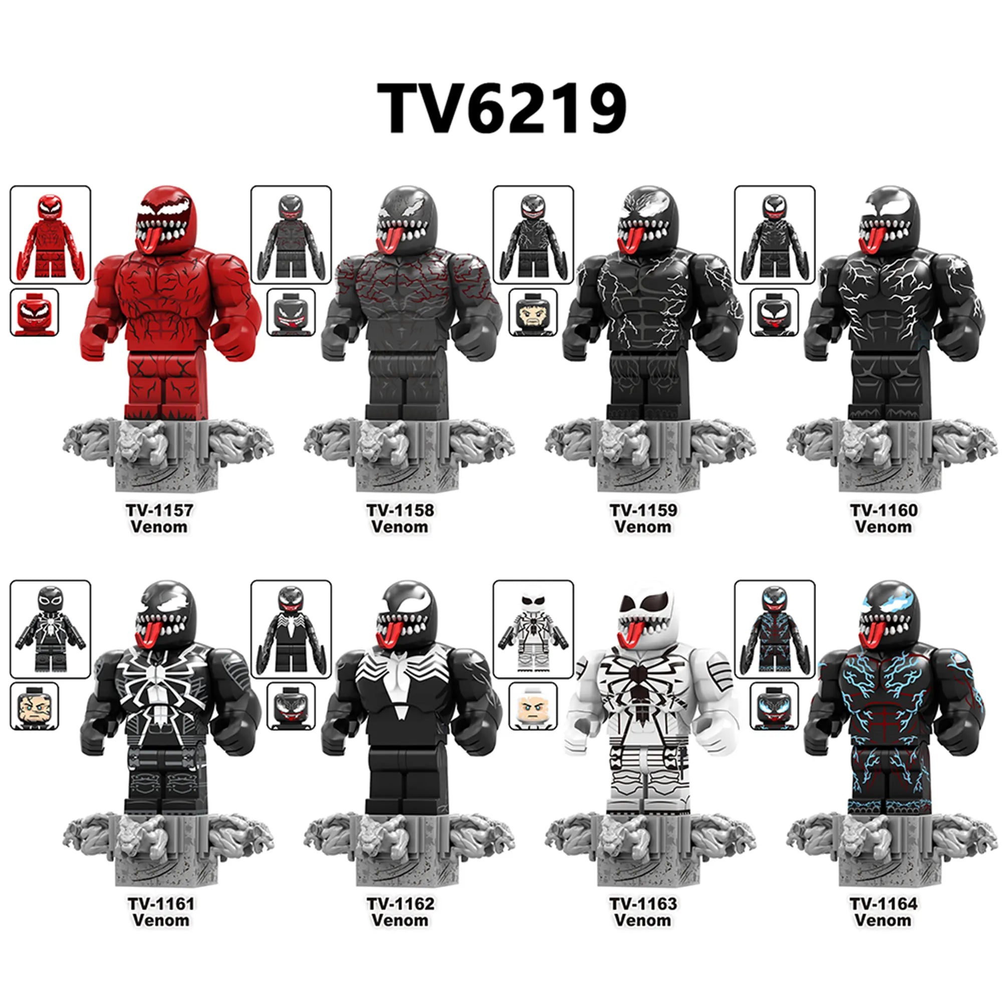 Zestaw figurek Super Hero - Zestaw x8