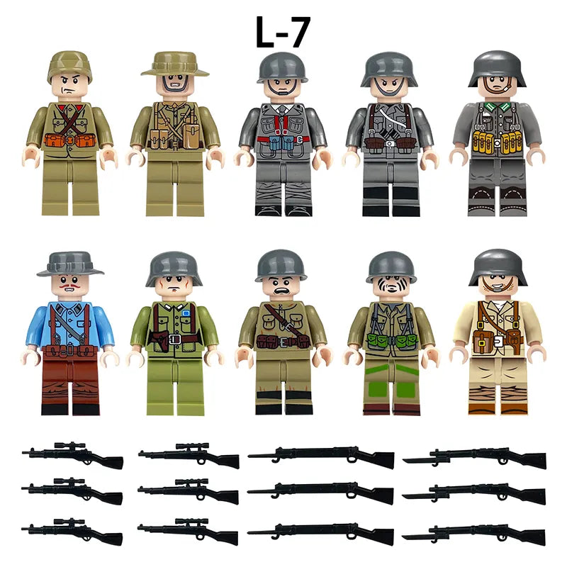 Zestaw figurek Military - L-7