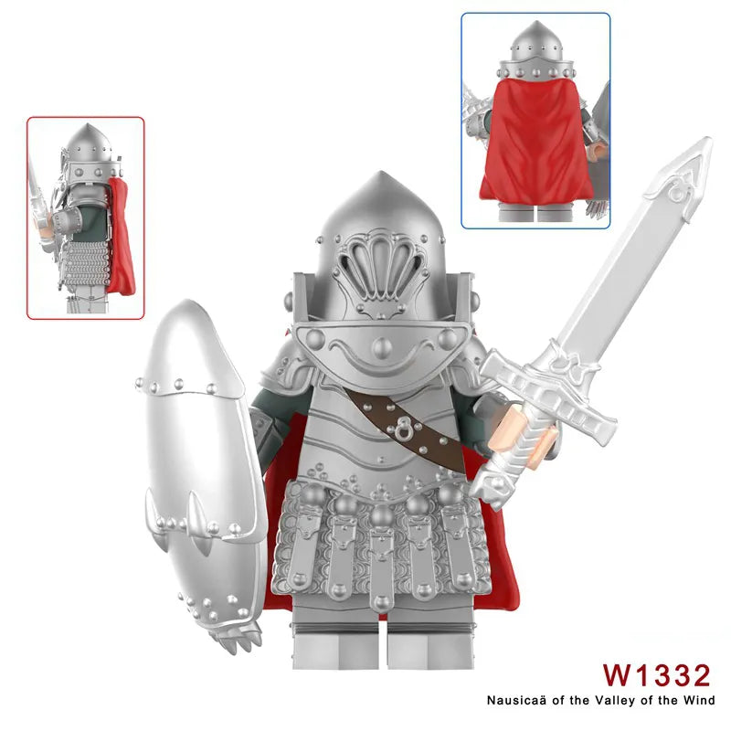 Zestaw figurek Nausicaa of the Valley of the Wind - W-1332