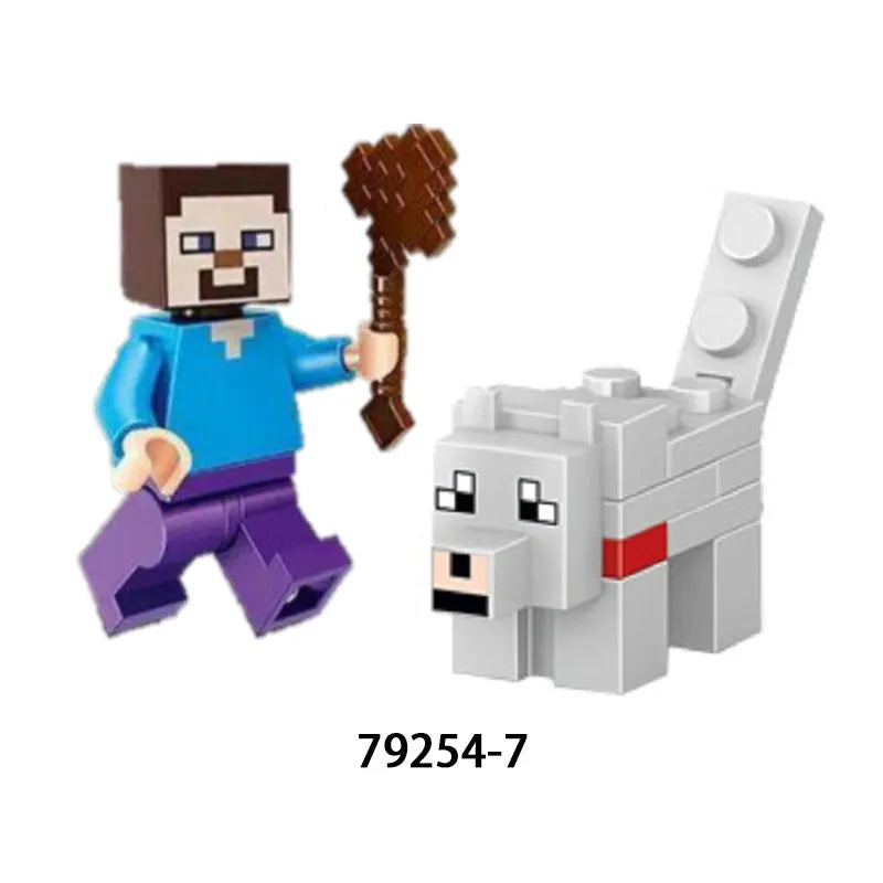 Zestaw figurek Minecraft - 79254-7