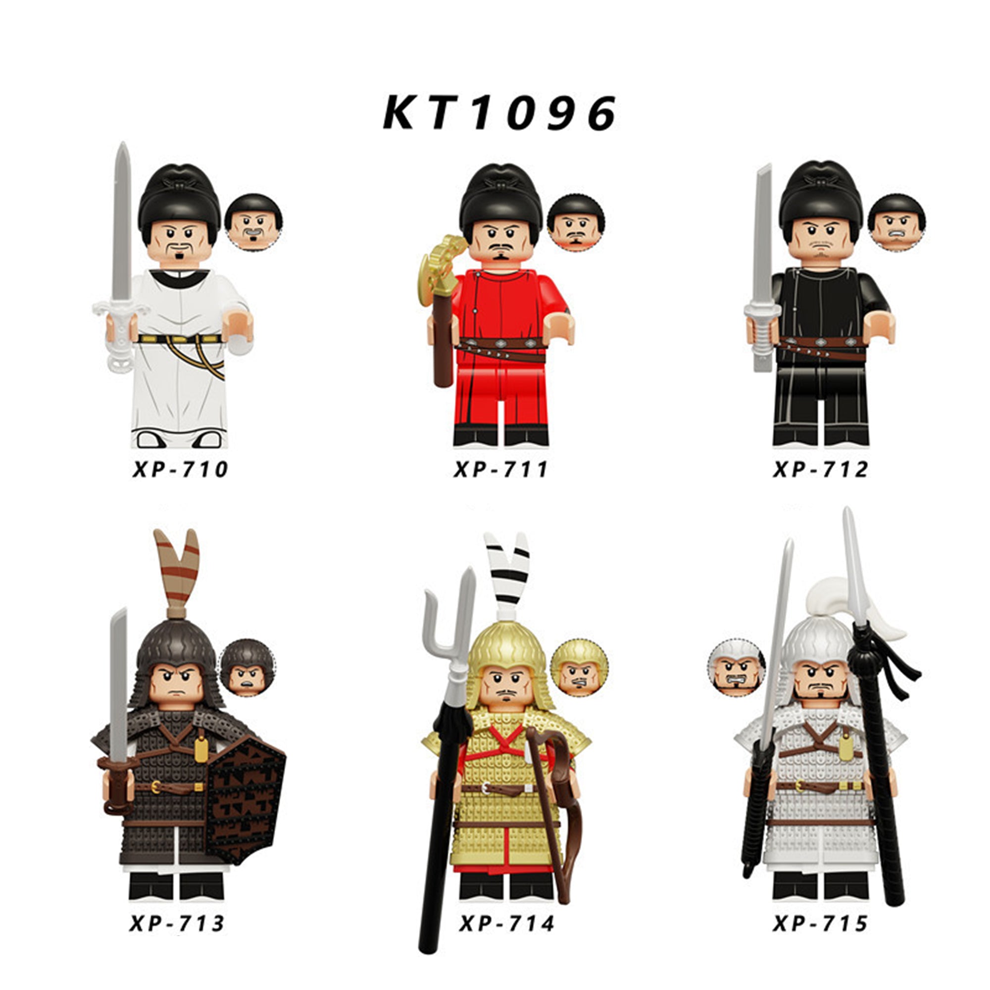Zestaw figurek Minifigures - Zestaw x6