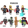 Zestaw figurek Super Hero - Zestaw x8