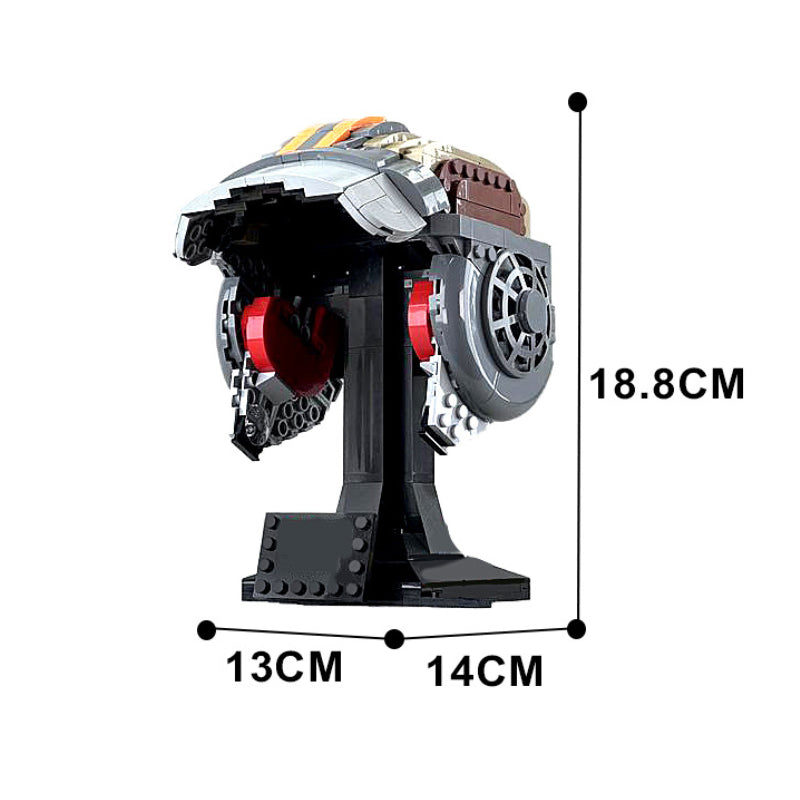 Zestaw klocków Bad Batch Helmet - OMEGA