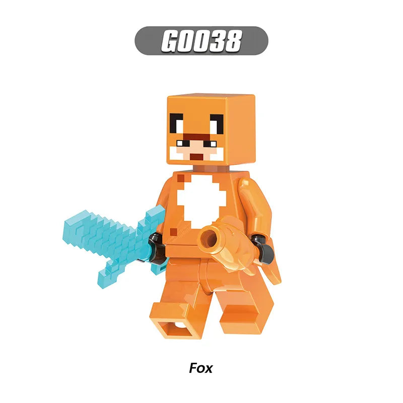 Zestaw figurek Minecraft - G-0038