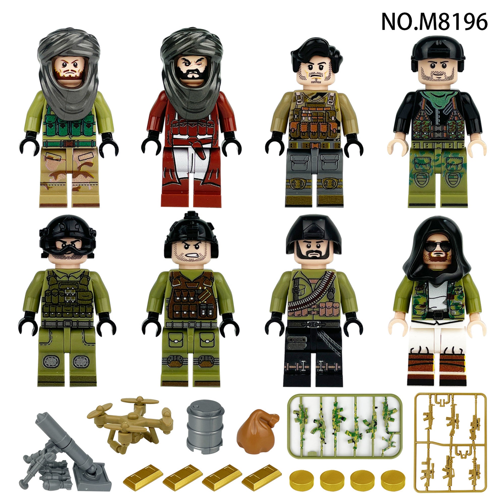 Zestaw figurek Military - Zestaw