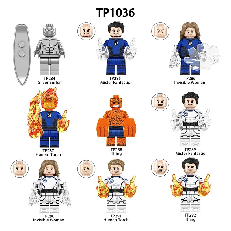 Zestaw figurek Super Hero - Zestaw x9