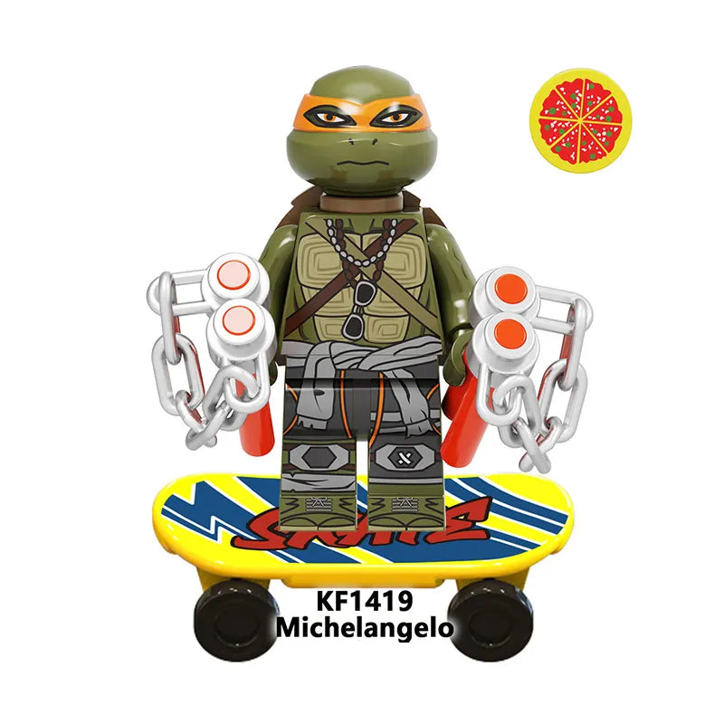 Zestaw figurek TMNT - KF-1419
