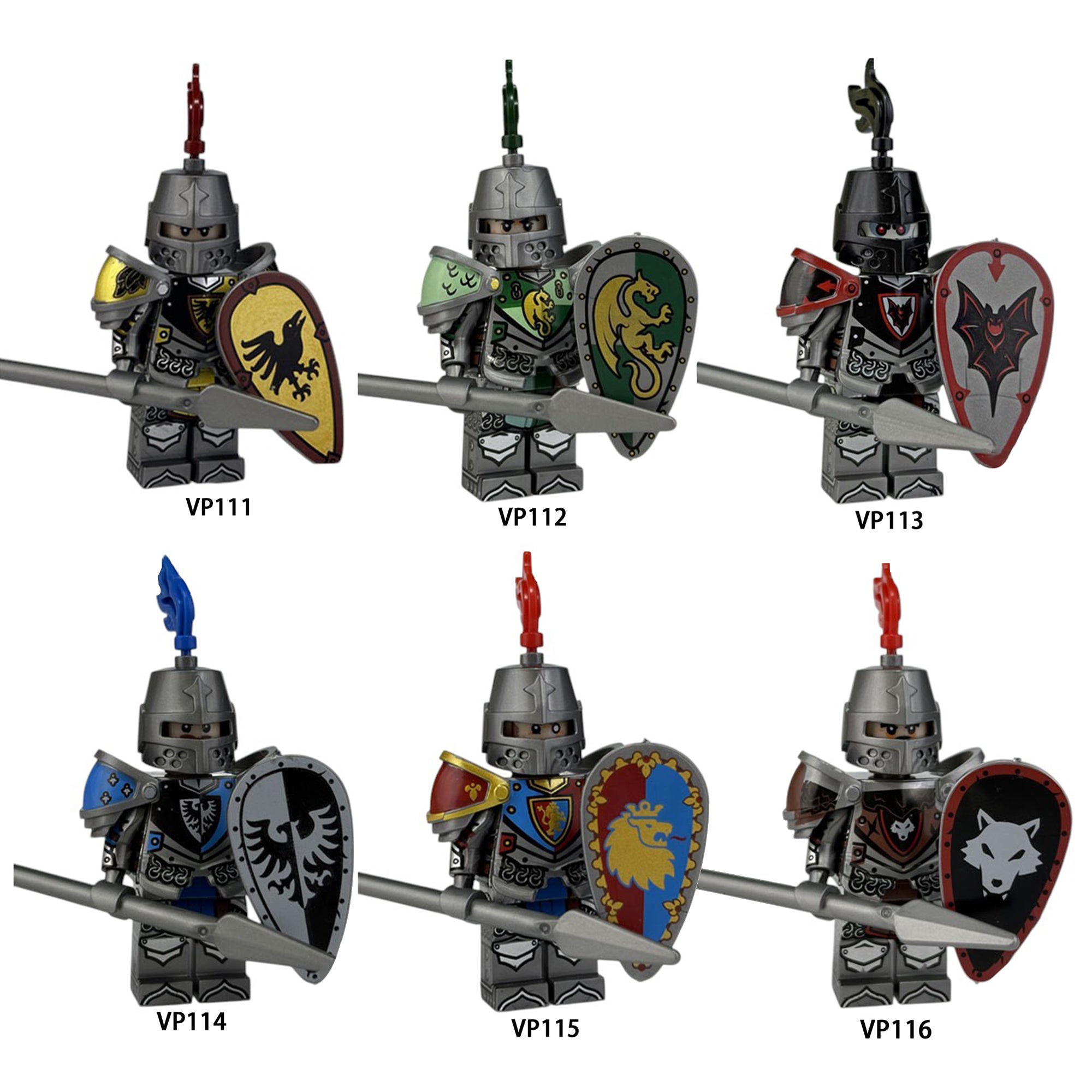 Zestaw figurek Dungeons & Dragons - Zestaw x6