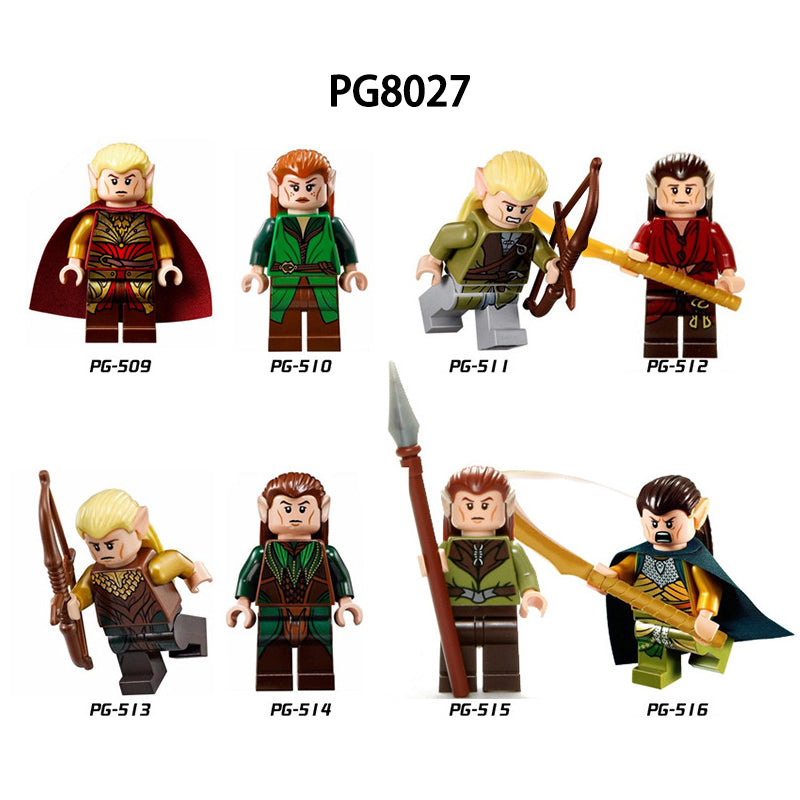 Zestaw figurek Lord of The Rings - Zestaw x8