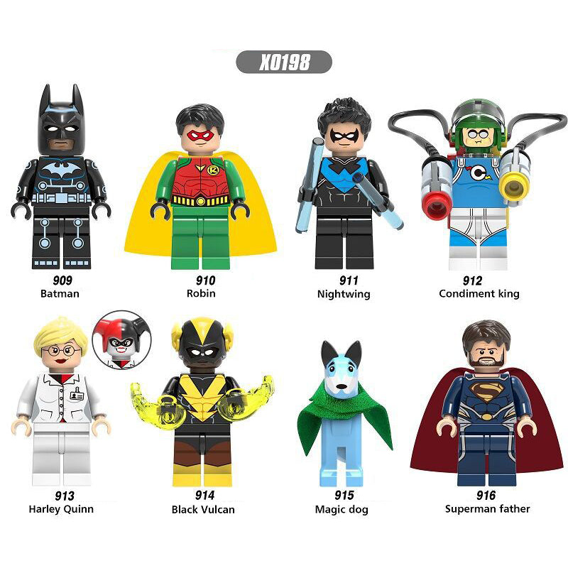 Zestaw figurek Super Hero - Zestaw x8