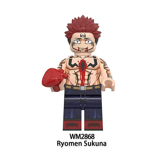 Zestaw figurek jujutsu kaisen