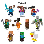 Zestaw figurek Minecraft - Zestaw x10