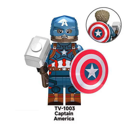 Zestaw figurek superhero