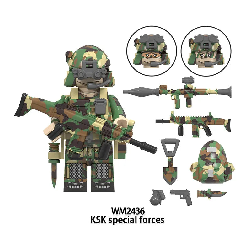 Zestaw figurek Military - W-2436