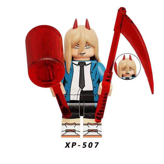 Zestaw figurek chainsaw man