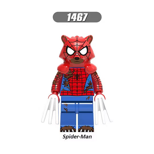 Zestaw figurek superhero