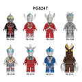 Zestaw figurek Ultraman - Zestaw x8