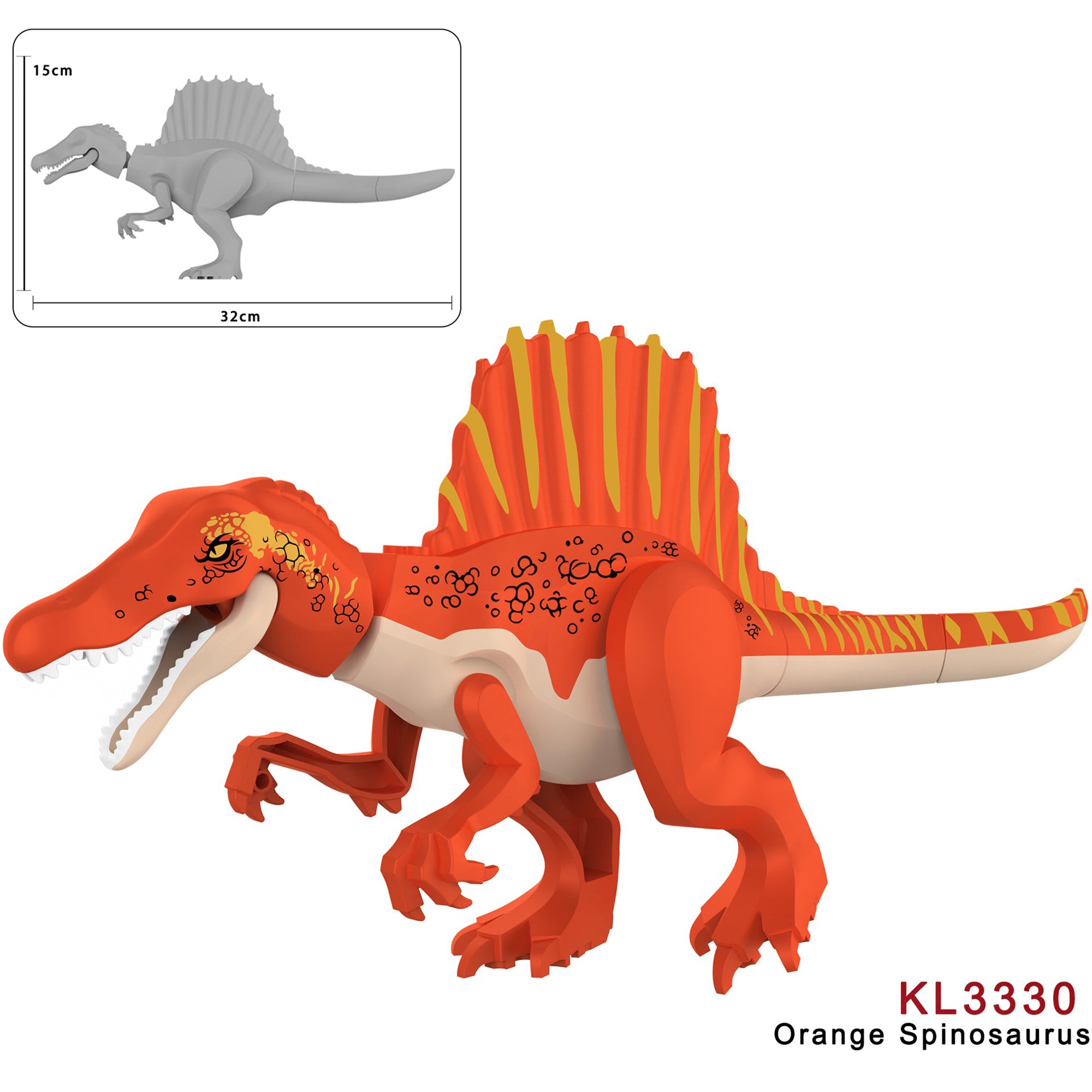 Elementy i akcesoria – Dinosaur - KL-3330