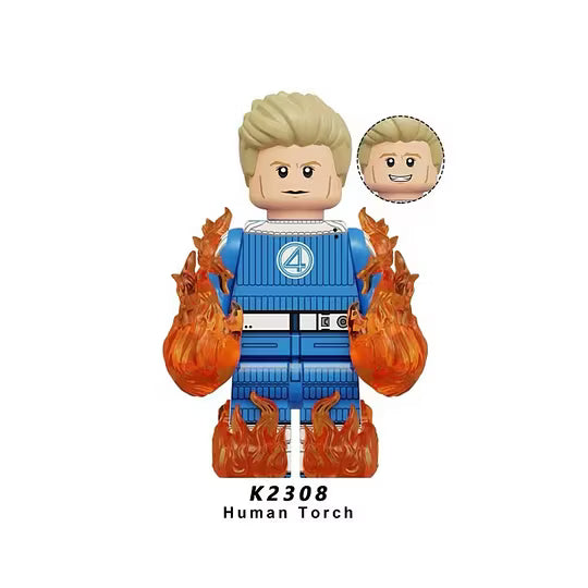 Zestaw figurek superhero fantastic four