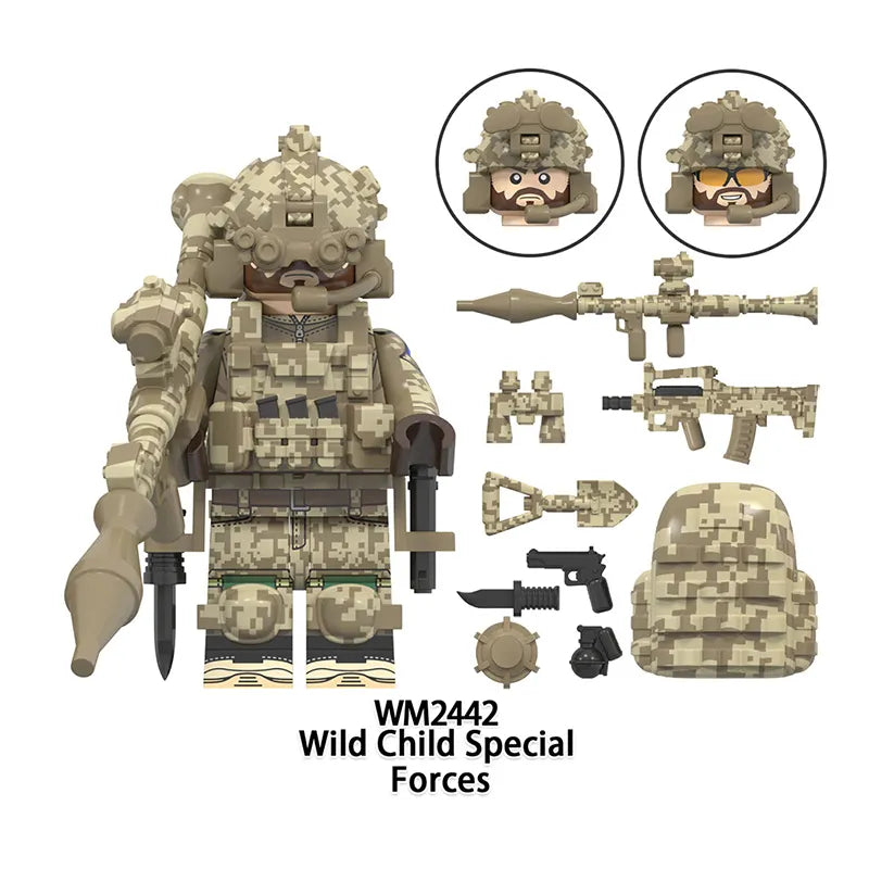 Zestaw figurek Military - W-2442
